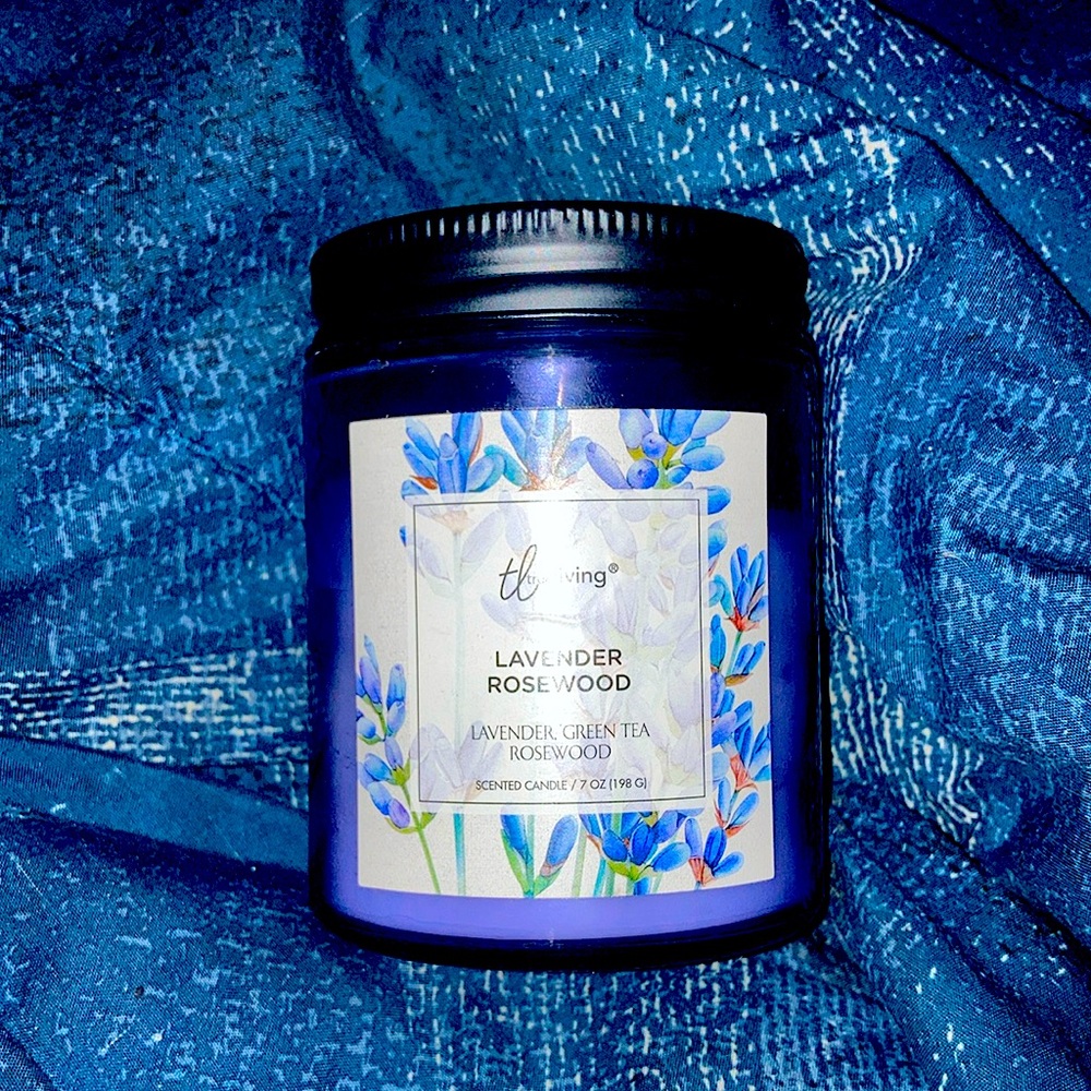Lavender Green Tea Rosewood Candle